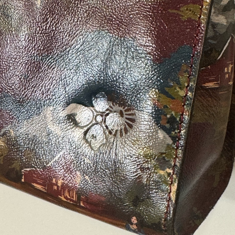 PATRICIA NASH MONTANA SADIE LACE UP LEATHER SATCHEL BAG - Picture 10 of 16